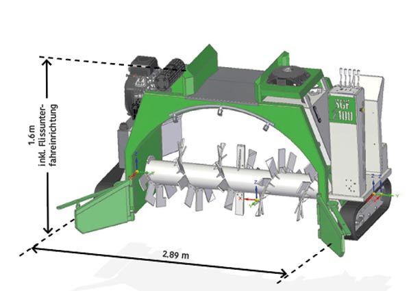 Kompostwender SGF 2100 B / E & AKKU image 1